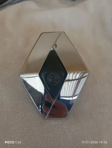 Emblema Renault kwid com câmera de ré original