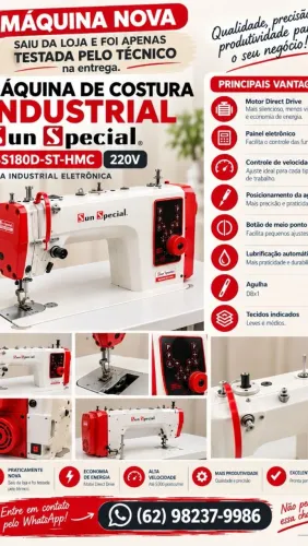 Vendo máquina reta