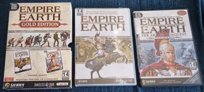 Jogo PC Empire Earth Gold Edition Original ( Novo )