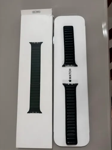 Pulseira Apple Watch 45mm S/M - Leather Link Original