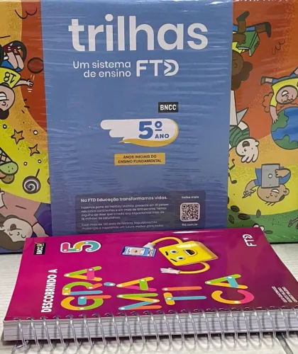 Livros ftd trilhas 5 ano 800 sem a gramática 