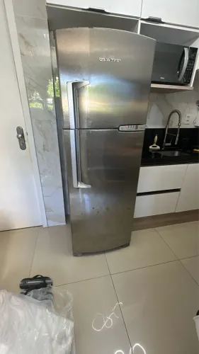 Geladeira inox