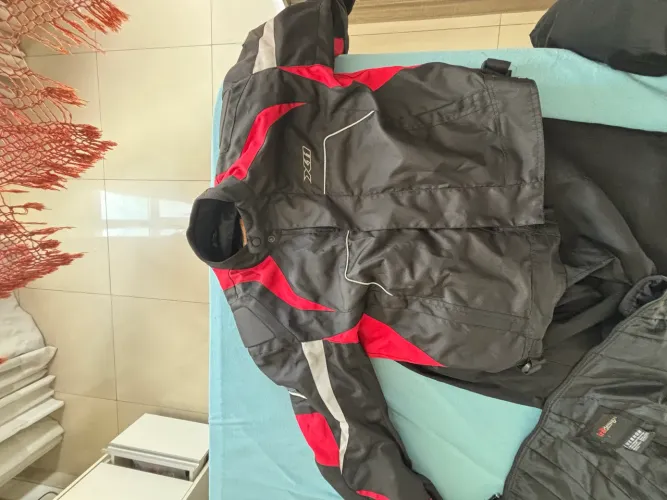 Conjunto Jaqueta e Calça para motociclista