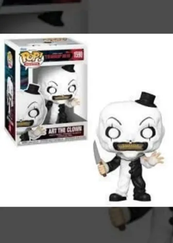 Boneco terrifer palhaço art figura