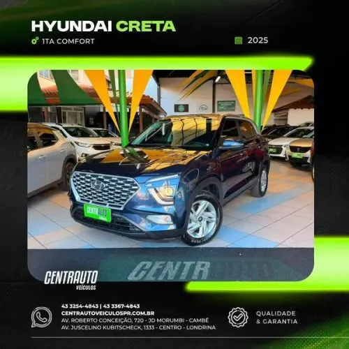 Hyundai Creta Comfort 1.0 TB 12V Flex AUT 2025