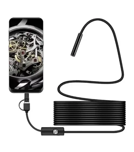Sonda Inspeção Celular Android Pc 5m Sensacional