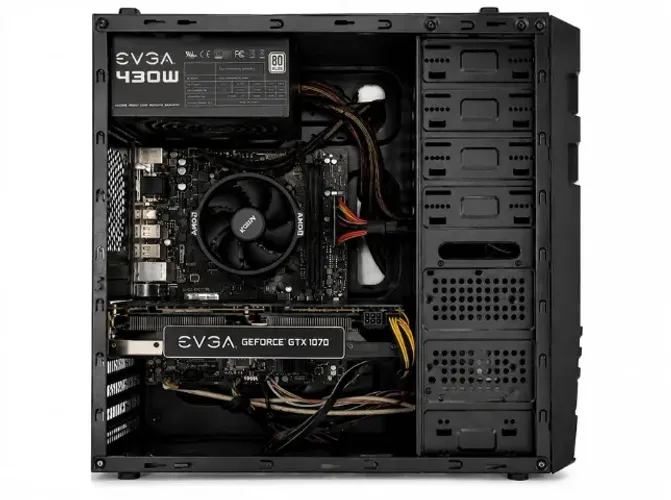 PC Gamer Completo: GTX 1070 8GB + Ryzen 5 2600 + 8GB DDR4 + SSD + Wi-Fi