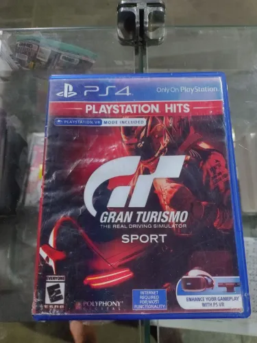 JOGO GRAN TURISMO SPORT PLAYSTATION 4