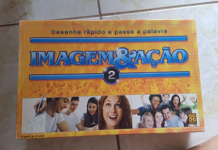 Imagem e Ação Jogo de tabuleiro