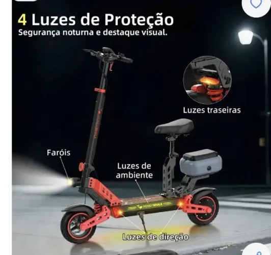 PATINETE ELÉTRICO HONEYWHALE T4B-N