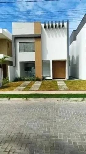 Casa à venda em condomínio fechado 4/4, sendo 2 suítes Abrantes-Camaçari-Ba
