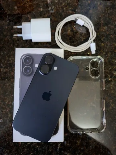 VENDO IPHONE 16 COR PRETO 128GB