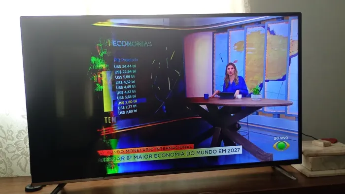 Televisão com Defeito na tela