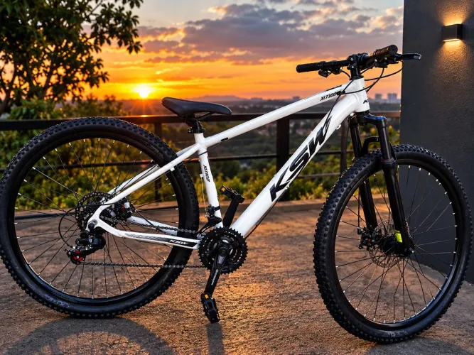 Bike ksw  nova para quem quer diversao. Boa para longas viagens. TROCO/VENDO ver descriçao