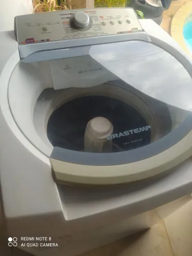 máquina de lavar 11 kg Brastemp funcionando tudo