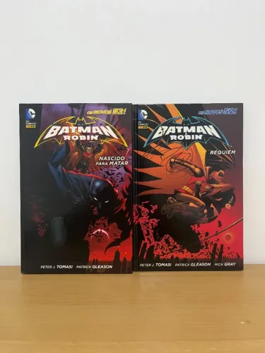 Batman e Robin por Peter J. Tomasi e Patrick Gleason (Novos 52) - Volumes 1 à 4