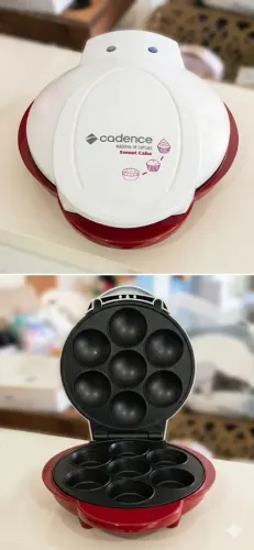 Máquina de Cupcake Cadence Sweet Cake - 7 Cupcakes - 220v (Pouquíssimo Uso)