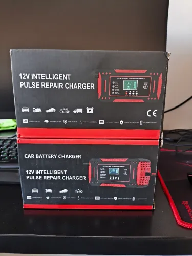Carregador para bateria de carros 12v