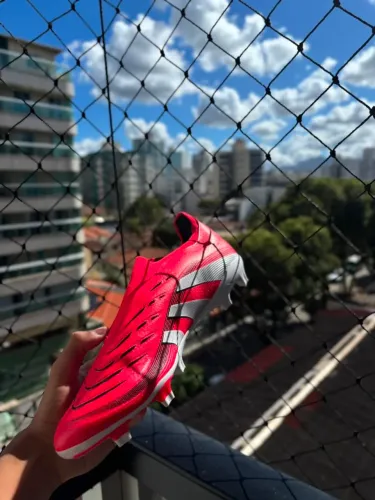 Chuteira Adidas Predator Elite FG de Campo Sem Cadarço 