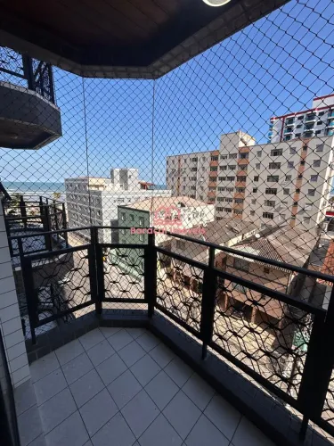 Apartamento para Locação com Vista para o Mar, Tupi, Praia Grande - SP