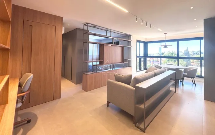 Apartamento mobiliado para alugar com 1 Quarto no Nova Campinas, Campinas-SP.