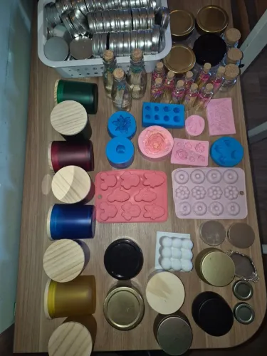 Kit para velas artesanais
