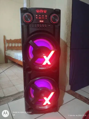 Caixa amplificada Amvox pra troca em tv smartv 43 ou 50 ZAP * sou de Anchieta