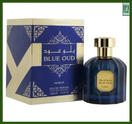 Perfume Árabe Blue Oud 100ml EDP - Nusuk (Original, Adipec!)