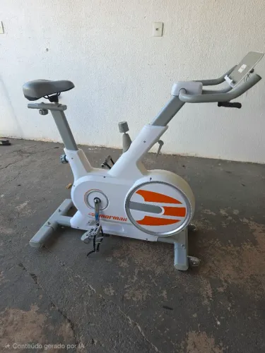 Bicicleta Spinning Mormaii Soft-Ride - Conexão Bluetooth