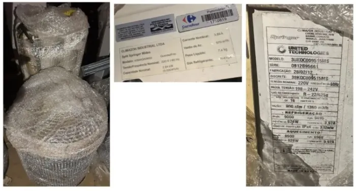 EQUIPAMENTOS DE AR-CONDICIONADO SPRINGER 9.000 BTUS (QUENTE E FRIO) VENDA AVULSA E COM PAR