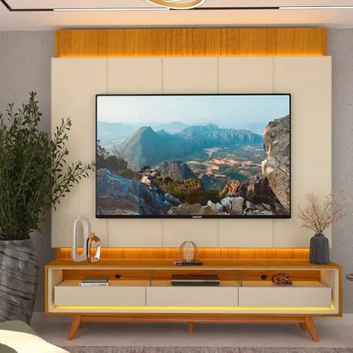 Painel até 85? Magnífico + Rack Requinte tt66