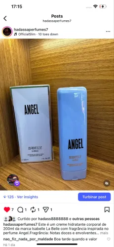 Hidratante corporal Isabelle La Belle Angel 200ml