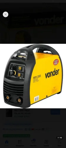 VENDE..SE UMA MÁQUINA DE SOLDA DA VONDER SEME NOVA ...PREÇO..1.800..REAIS