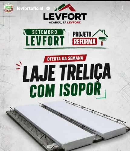 Laje treliça
