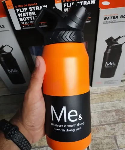 Garrafa Térmica Orange (750ml)