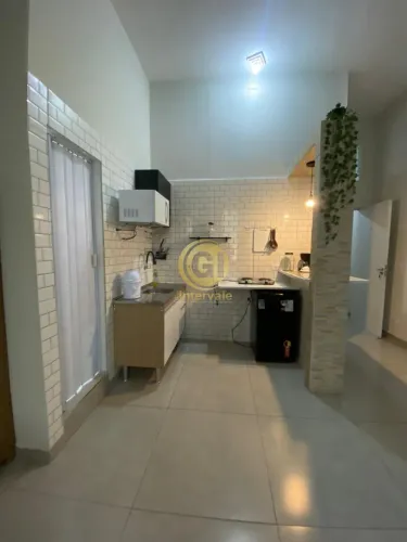 Kitnet mobiliada e completa para locação em Jacareí-SP - Bairro do Colônia: 1 quarto, 1 ba