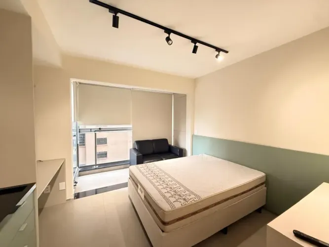STUDIO MOBILIADO para venda com 24m (sem vaga) próximo ao metrô - Consolação - São Paulo