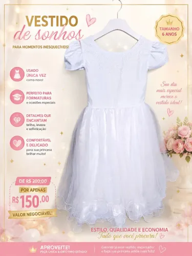 Vestido infantil