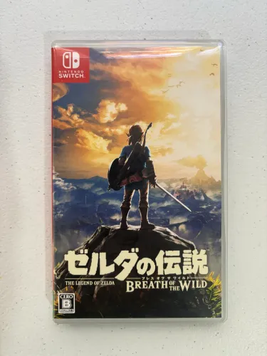 Jogo Game The Legend of Zelda Breath of the Wild Nintendo Switch 