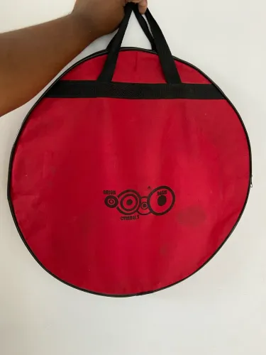 Capa / Bag para Pratos de Bateria Orion Cymbals até 20" Polegadas - Vermelha