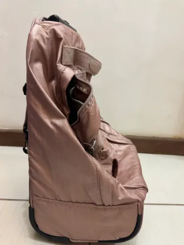 Mochila Kipling dourado Rose 