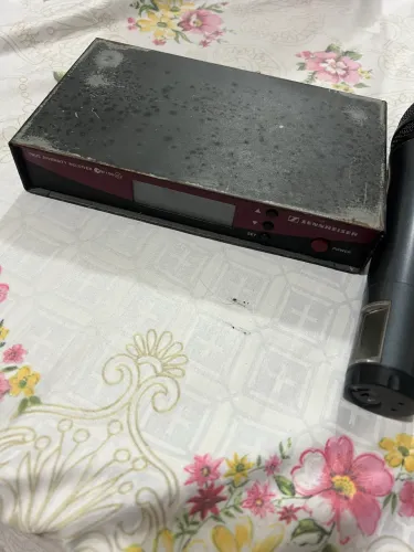 Mic Sennheiser sem fio condenser