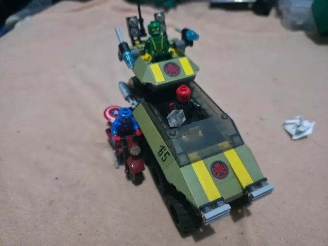 Lego marvel capitão contra hydra