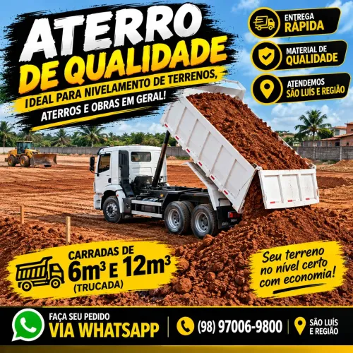 Barro- areia - entulho