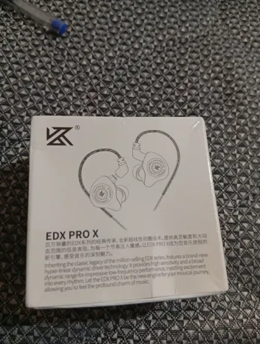 Fone KZ EDX PRO X Type-C com Microfone Lacrado entrego