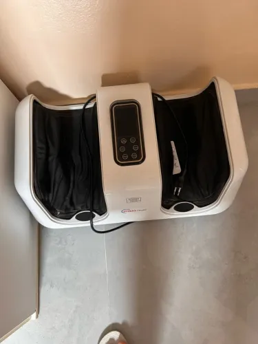 Massageador elétrico de pés FISIOPOWER com controle remoto 
