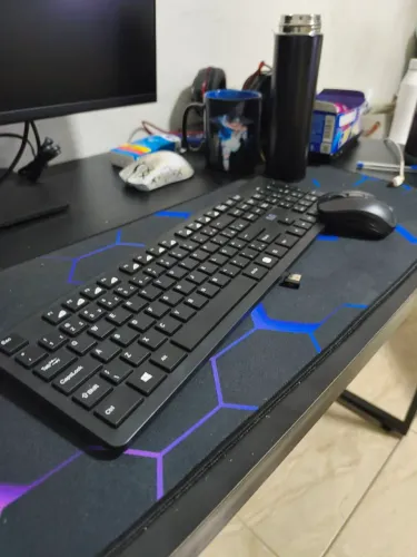 Teclado e mouse sem fio