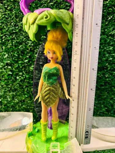 Disney Fairies Disney Store Tinker Bell Mini Doll with Flower Petal Case