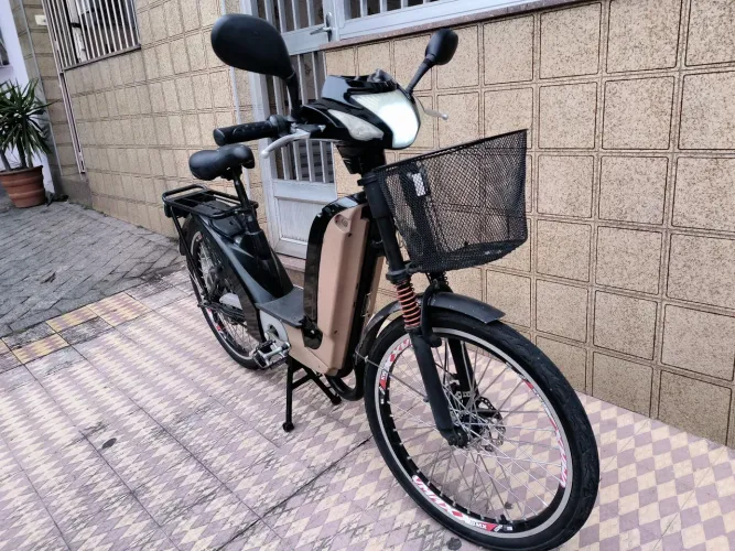 Bicicleta elétrica souza ** bateria nova de lítio 48v 30ah**