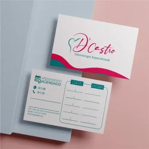 5000 cartões de visita frente e verso promoção